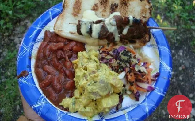 Sałatka Ziemniaczana Curry Z Ciecierzycą I Rozmarynem