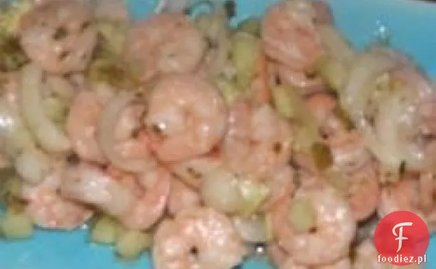 Kiki ' s Sweet and Spicy Marinated Shrimp