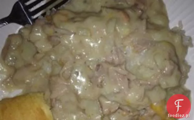 Powolna kuchenka indyk i ziemniaki