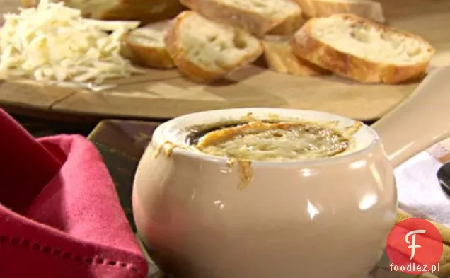 Francuska Zupa Cebulowa