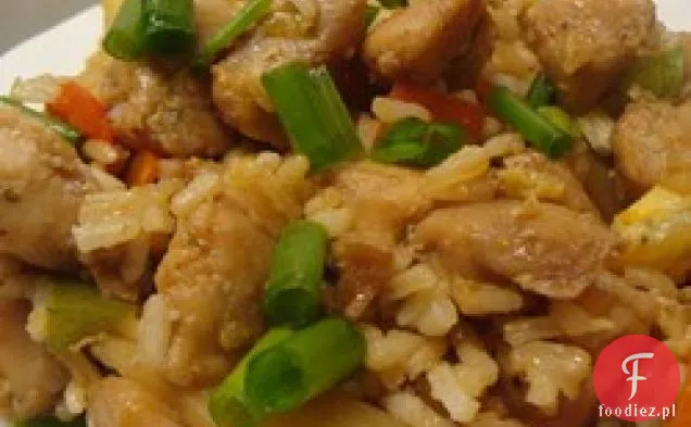 Chiński Kurczak Smażony Ryż I