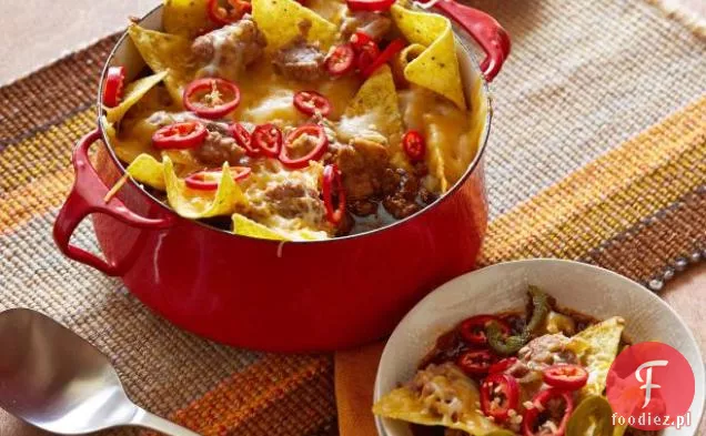 Nacho Topped Chili Pot