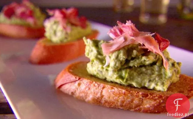 Crostini Z Groszku Słodkiego