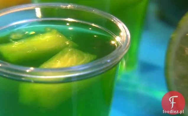 Ananas Mojito Gelatin Shot