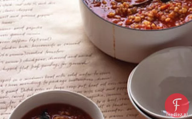 Zupa Z Ciecierzycy, Pomidora I Orkiszu