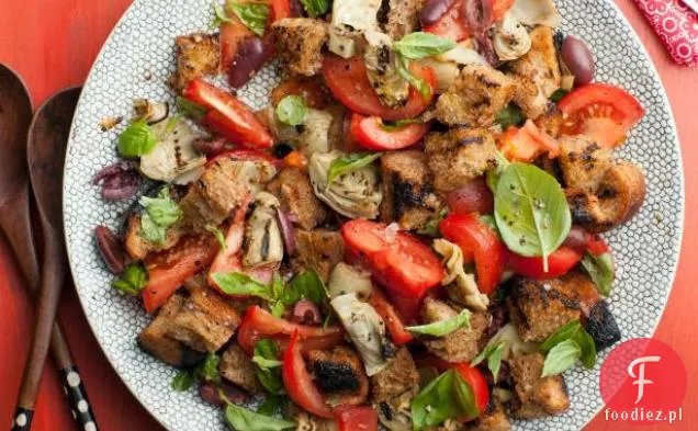 Karczoch i pomidor Panzanella