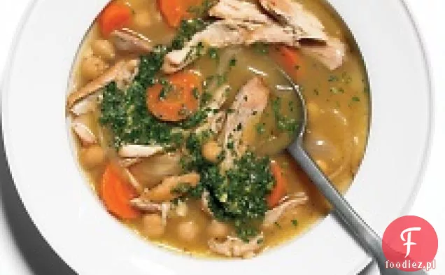Zupa Z Kurczaka I Ciecierzycy