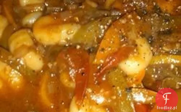 Gnocchi i papryka w sosie balsamicznym
