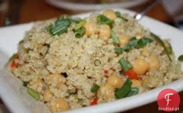 Sałatka Z Fasoli Quinoa I Garbanzo