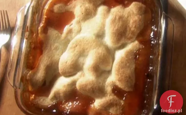 Placek Rabarbarowy Brzoskwiniowy