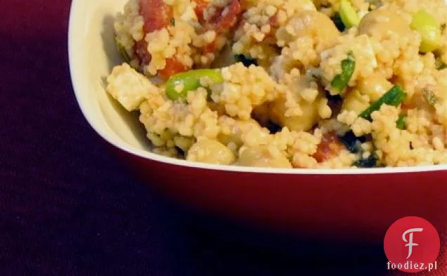 Zdrowe i pyszne: Kuskus z ciecierzycą, pomidorem i Edamame