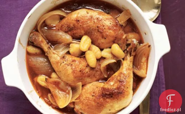 Smoky Duszony kurczak i Gnocchi