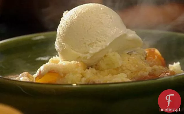 Bourbon Peach Cobbler