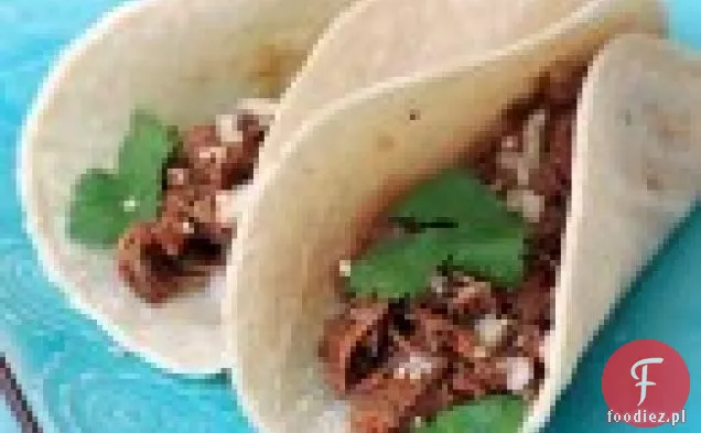 Taco z indyka duszone w piwie