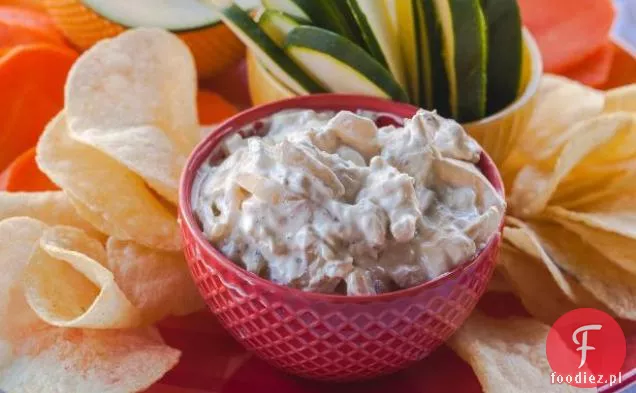 Francuski Dip cebulowy i chipsy