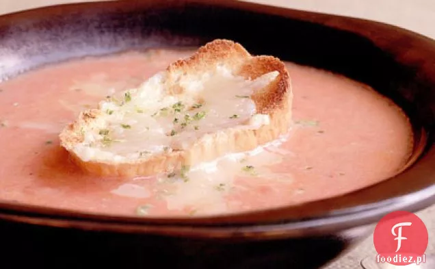Zupa Ze Świeżych Pomidorów Au Gratin