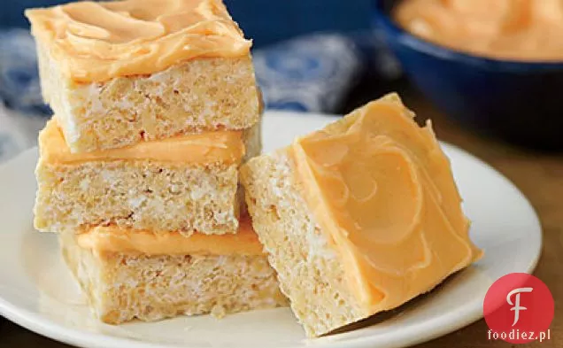 Orange Dreamsicle Crispy Treats