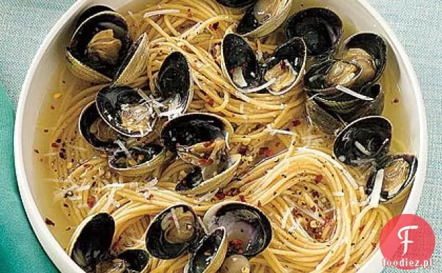 Spaghetti z małż