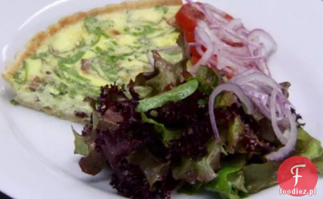 Quiche Ze Szpinakiem