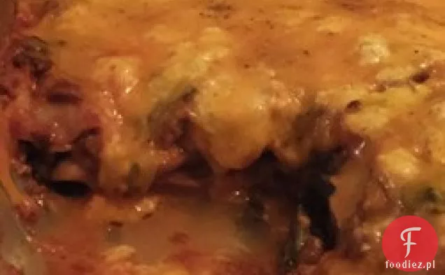 Lasagne ze szpinakiem i wołowiną