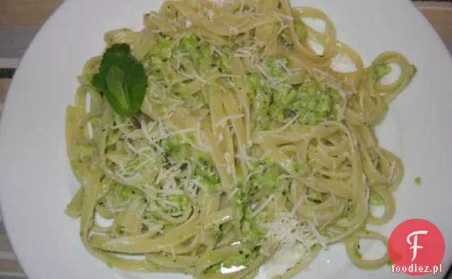 Pesto Z Fasoli Fava Na Fettucini