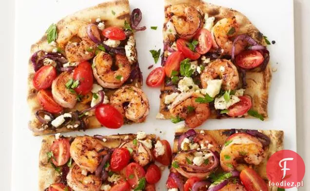 Pizza Z Krewetkami Z Grilla