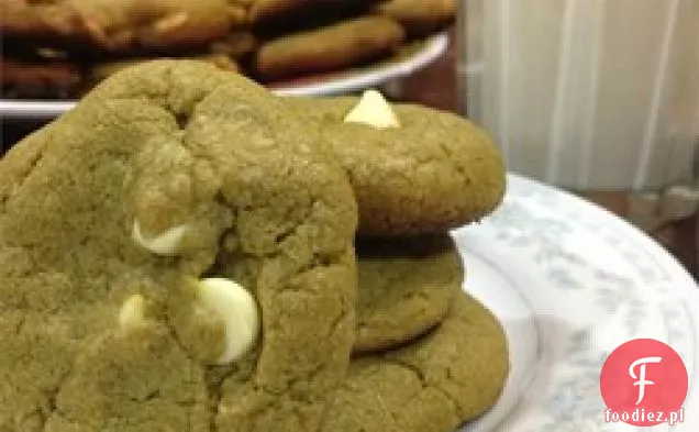 Matcha Green Tea Chocolate Chip Cookies