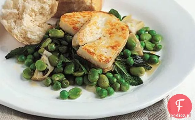 Halloumi Z Bobem I Karczochami