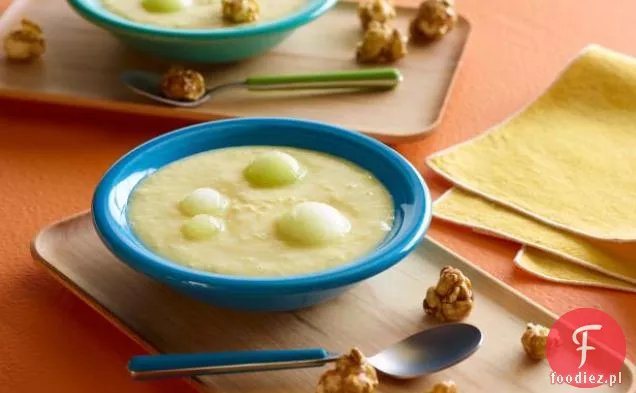 Schłodzona Zupa Kukurydziana