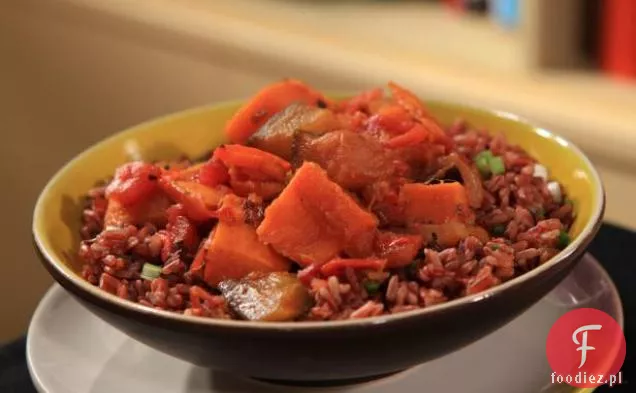 Bakłażan i Squash Curry