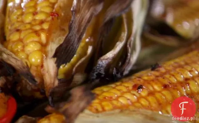 Grillowana kukurydza z klonem i Chipotle