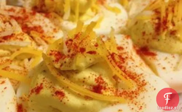 Parmezan-Oregano Deviled Eggs