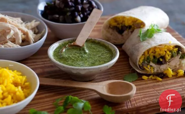 Łatwe Burritos z kurczaka z Mojo
