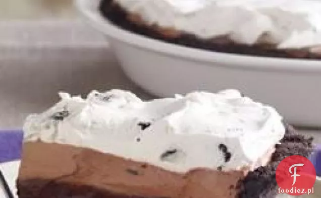 Ciasto czekoladowe trójwarstwowe OREO