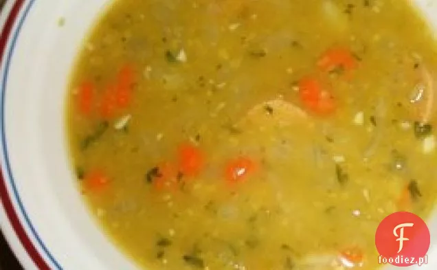 Zupa grochowa bez kości