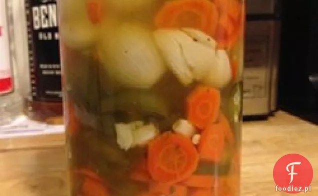 Marynowane Jalapenos i marchew