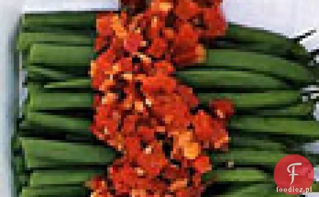 Haricots Verts With Hot Pepper Relish