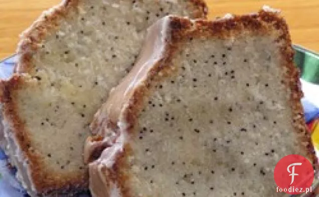 Chleb makowy z glazurą