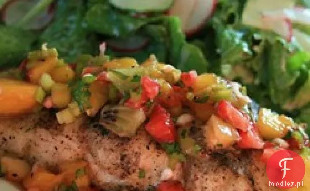 Pikantna Salsa Truskawkowa Kiwi Brzoskwiniowa