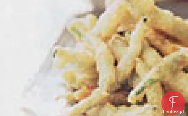 Sezam Tempura zielona fasola z sosem sojowym
