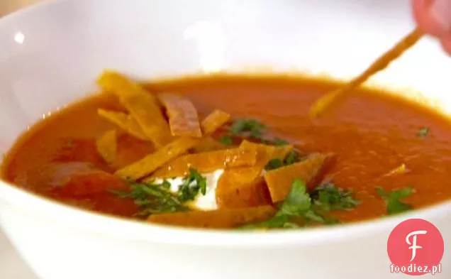 Zupa Pomidorowo-Tortilla