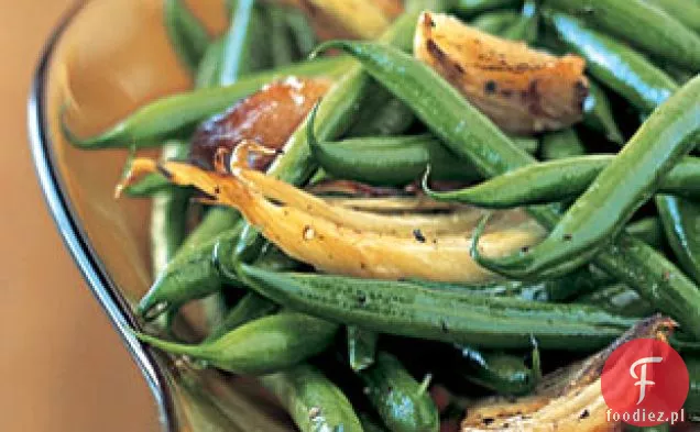 Haricots Verts, Pieczony Koper Włoski I Szalotka