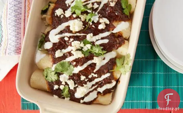 Easiest Ever ' Chicken Mole Enchiladas