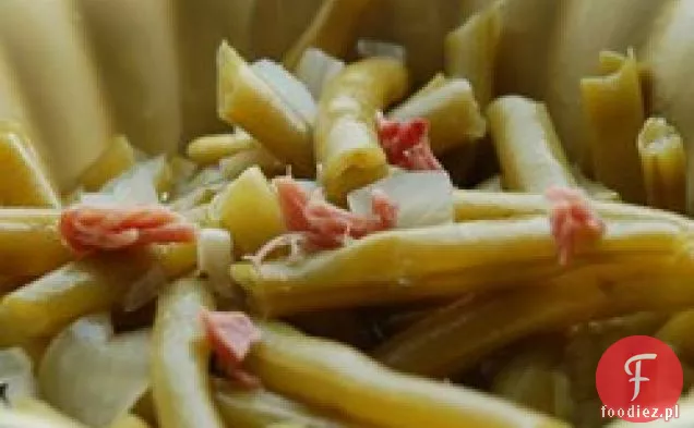 Fasolka Zielona W Stylu Południowym Dziękczynienia