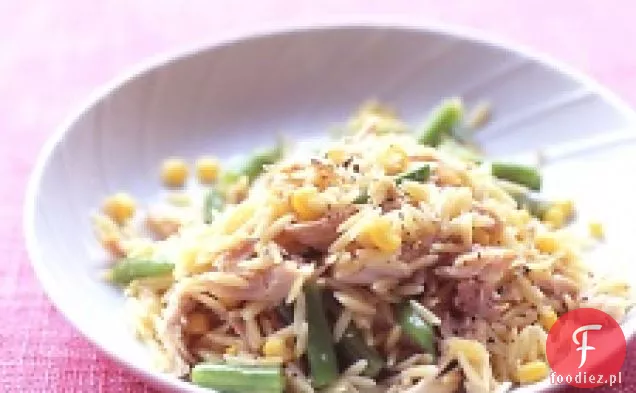 Orzo Z Kurczakiem, Kukurydzą I Zieloną Fasolką
