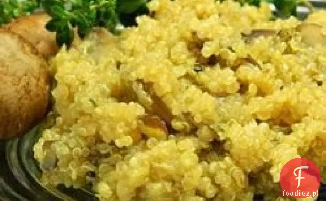 Quinoa Pilaf Z Pieczarkami