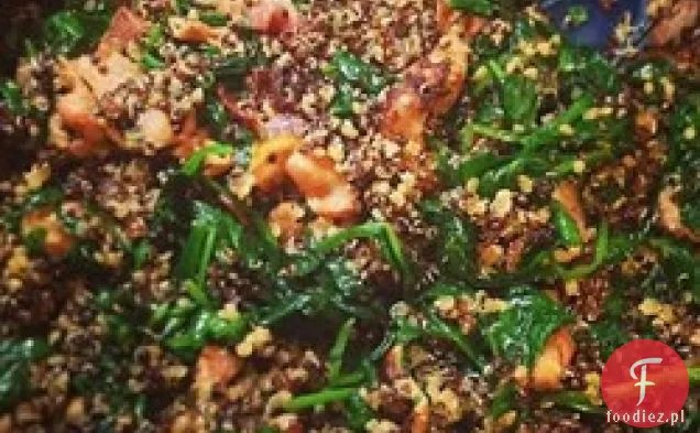 Boczek Szpinak Quinoa