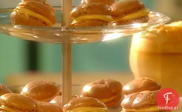 Hamburgery Czekoladowe Z Masłem Orzechowym (Makaroniki Francuskie)