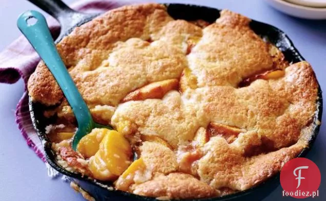 Bourbon Peach Cobbler