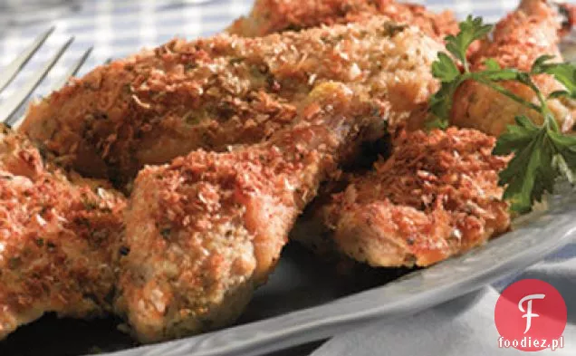 Chrupiący Włoski Pieczony Kurczak